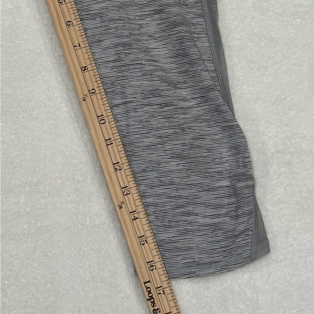 Gray Lululemon Leggings Size 8 - Picture 9 of 10